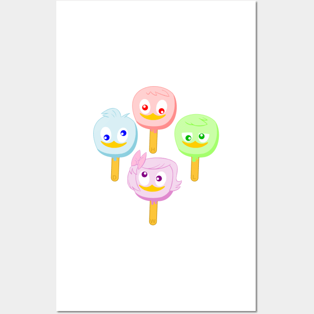 Duck Tales ice cream Wall Art by CoreyUnlimited